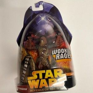 Chewbacca Wookie Rage! Star Wars Revenge of the Sith unopened